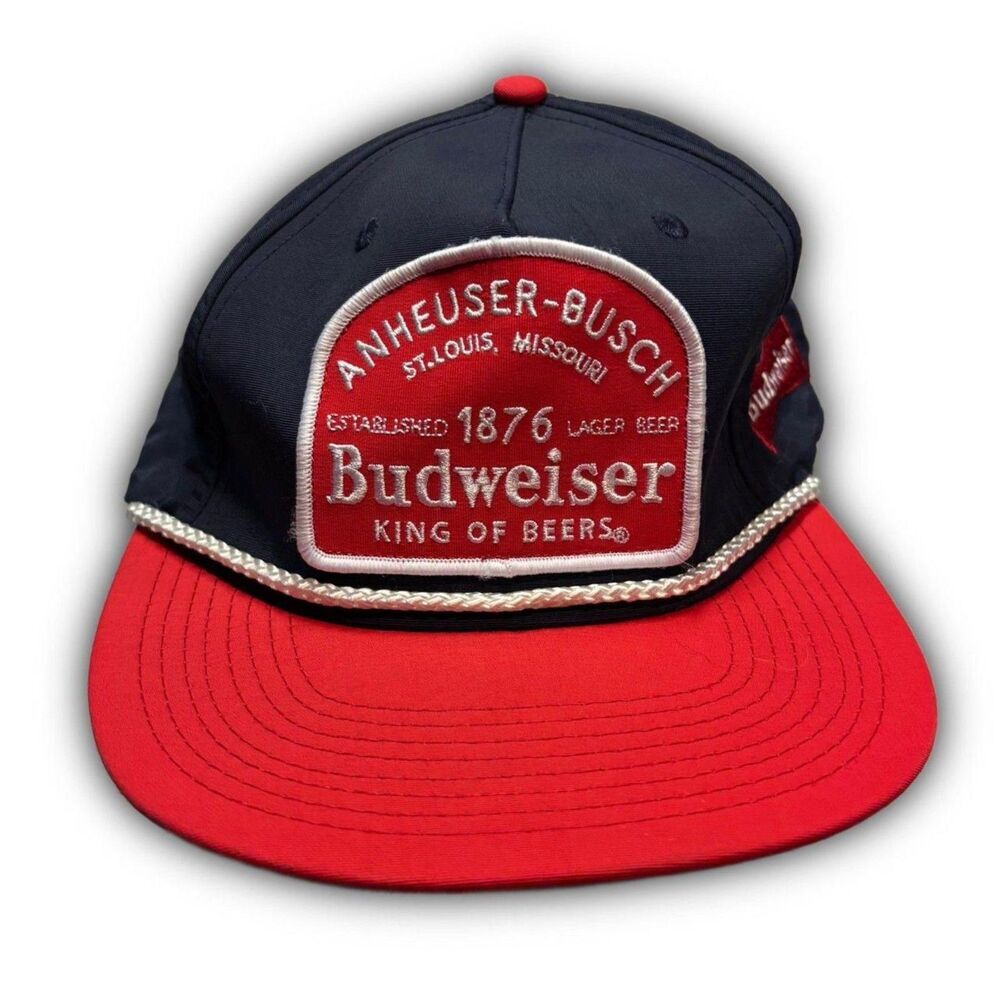 Men Vintage Budweiser Hat